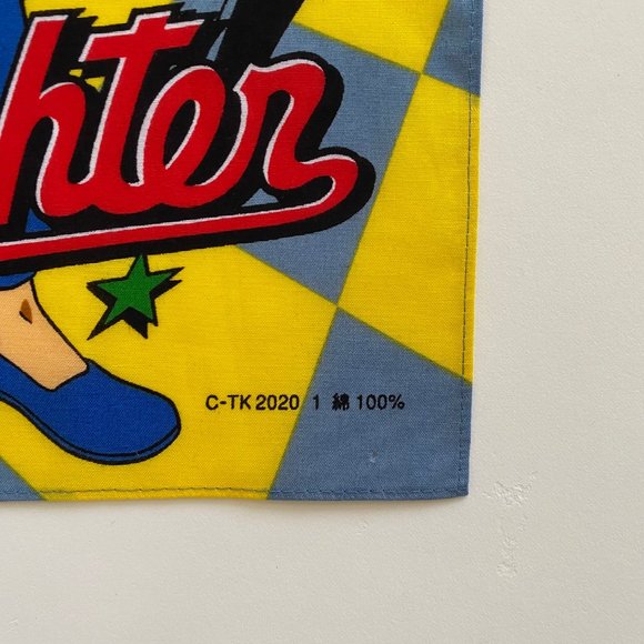 vintage 90s virtua fighter sega video game handkerchief new old stock - Picture 3 of 8